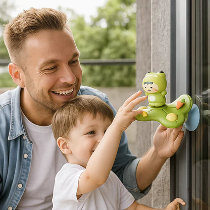 Montessori Suction Cup Spinner – Rotating Educational Toy