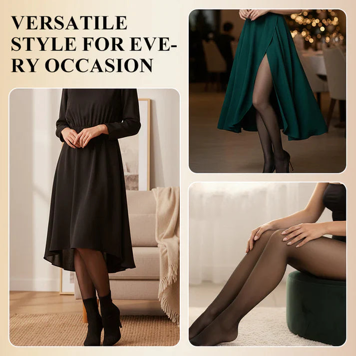 ⏳Limited Time 50% Off⏰Thermal Shaping Tights for Women with Compression Waistband💕