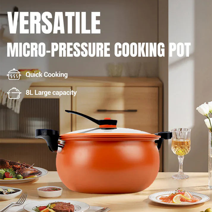 🍳 60% OFF CHEF'S PICKS! ✨ Multifunctional Large Capacity Non-stick Pressure Cooker - 10-in-1 Technology with 8 Pressure Settings for Healthy & Fast Cooking 🍲⚡