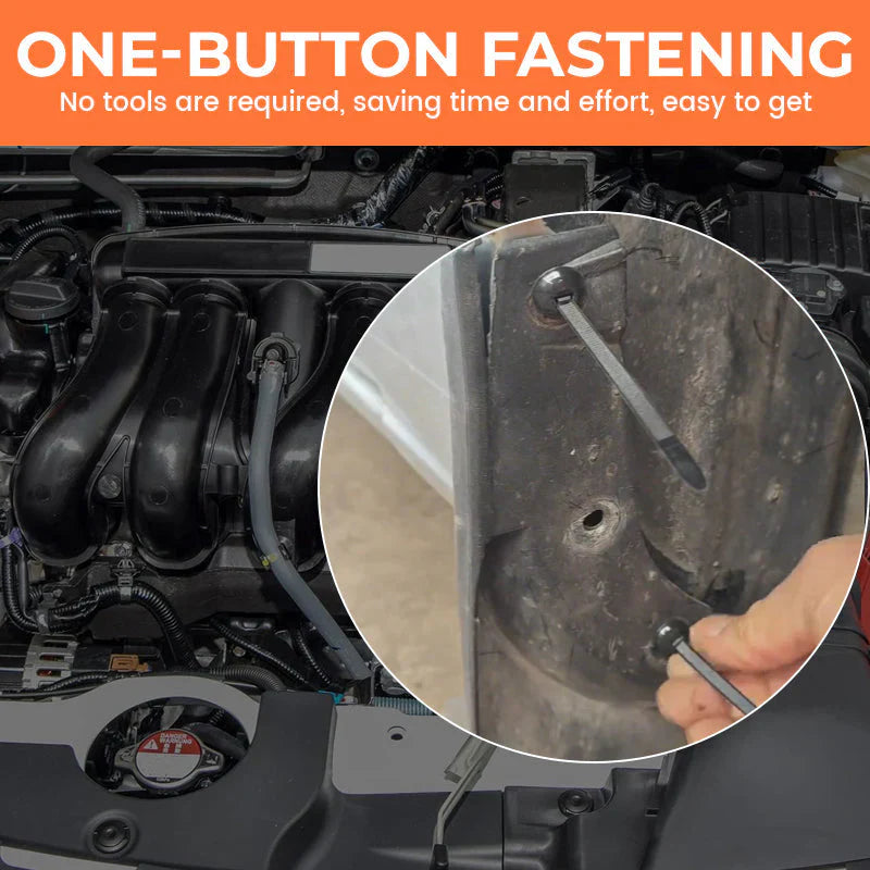 Eptchn TightSnap Heavy Duty Self-Locking Zip Ties with Button