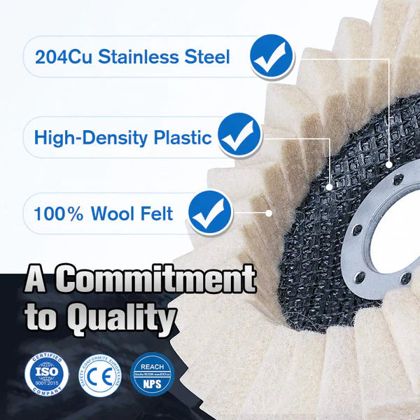 50% OFF🎁✨Wool Felt Flap Polishing Disc