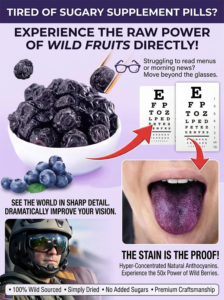 🪨[Anti-Cancer and Heart Protection] Changbai Mountain Dried Blueberries Seeds | 🔥Buy 1 Get 1 Free🔥