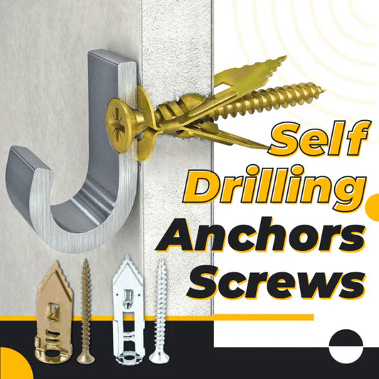 Drywall Anchors and Screws Kit – Heavy Duty