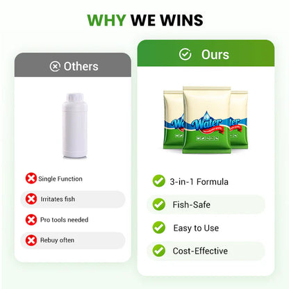 500g Premium Pond Care Powder | Water Clarifier & Algae Control 🐟