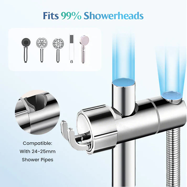 Hand shower holder without drilling