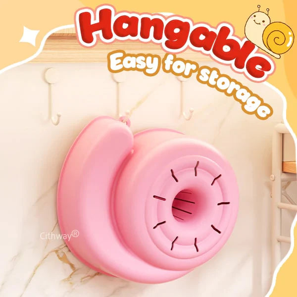 Auto-rinse Snail Rotating Fruit Strainer