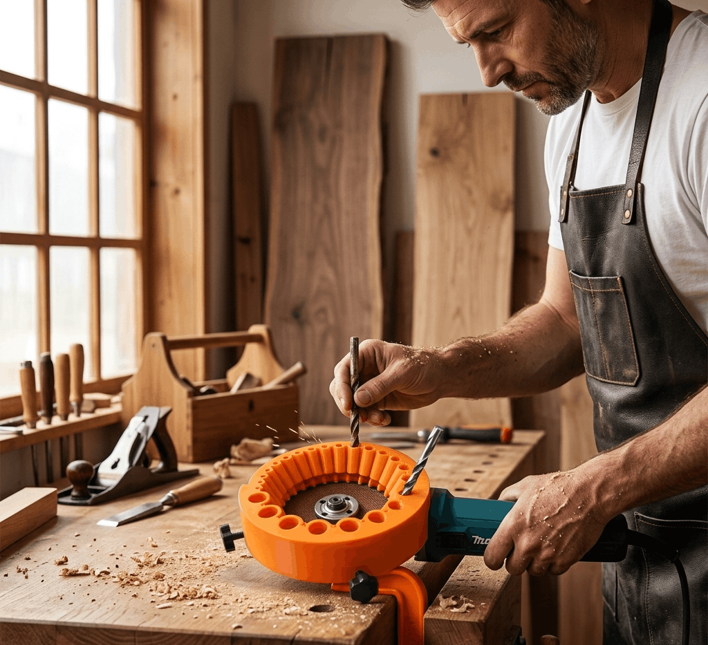 Drill bit sharpener