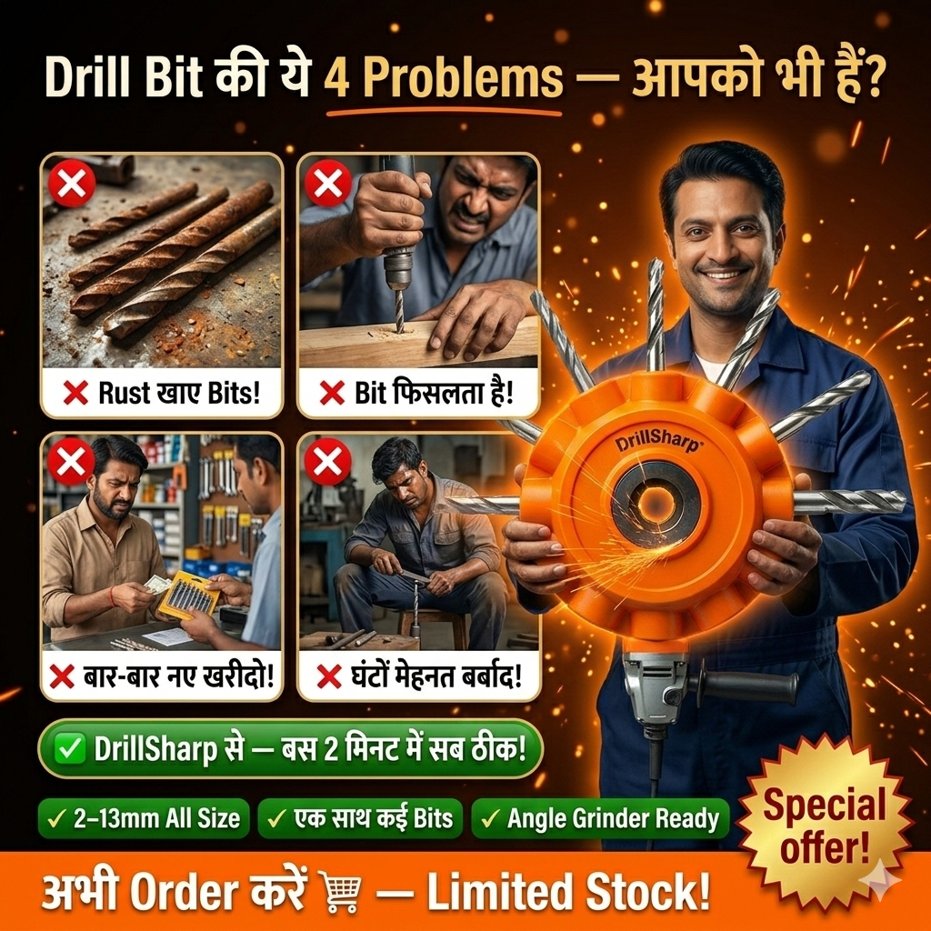 Drill bit sharpener