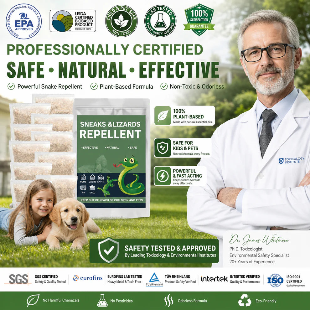🔥Snakes & Lizards Repellent Pouches Main image