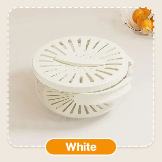 Rinsing Basket: The ultimate all-in-one dishwashing, draining and storage basket