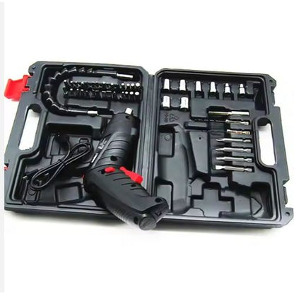 Metal Electric Screwdriver with 47 pcs Screwdriver Bit Set