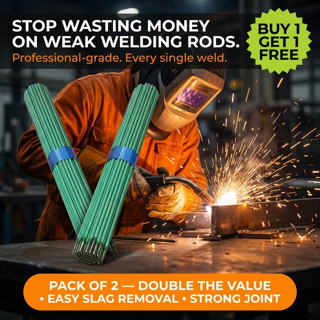 Premium Stainless Steel Welding Rod Set | Pack of 2