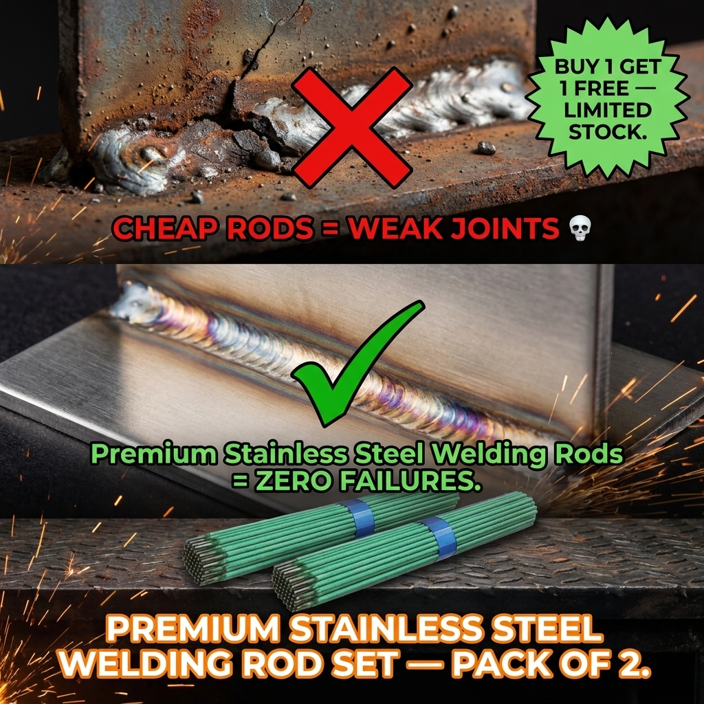 Premium Stainless Steel Welding Rod Set | Pack of 2