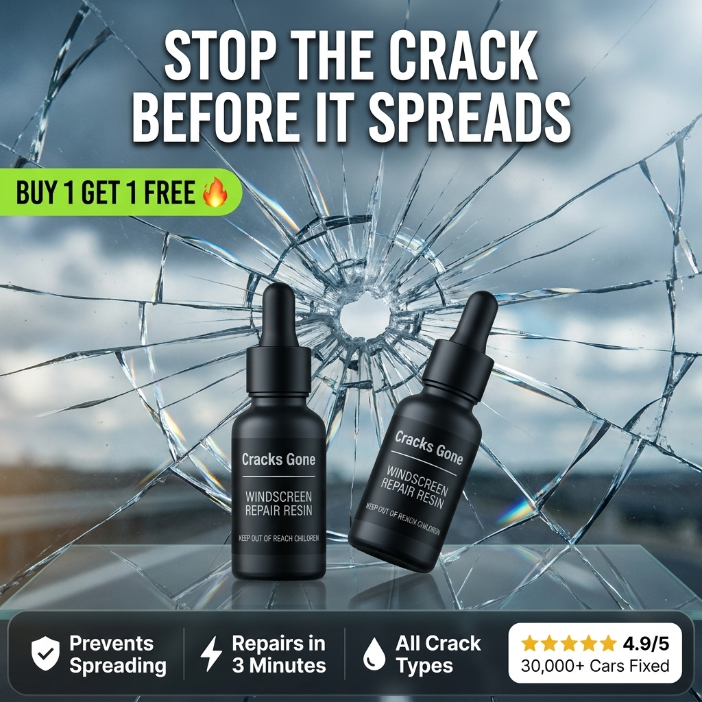 🔥Buy 1 get 1 free🔥🔧Cracks Gone Glass Repair Kit💪 Main image