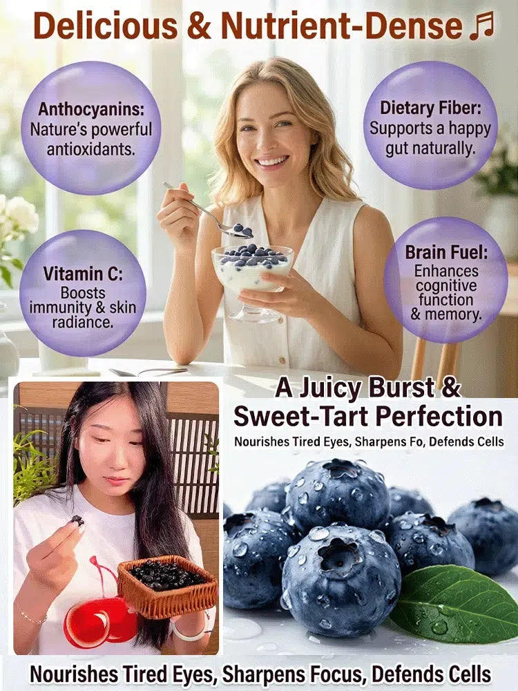 🪨[Anti-Cancer and Heart Protection] Changbai Mountain Dried Blueberries Seeds | 🔥Buy 1 Get 1 Free🔥