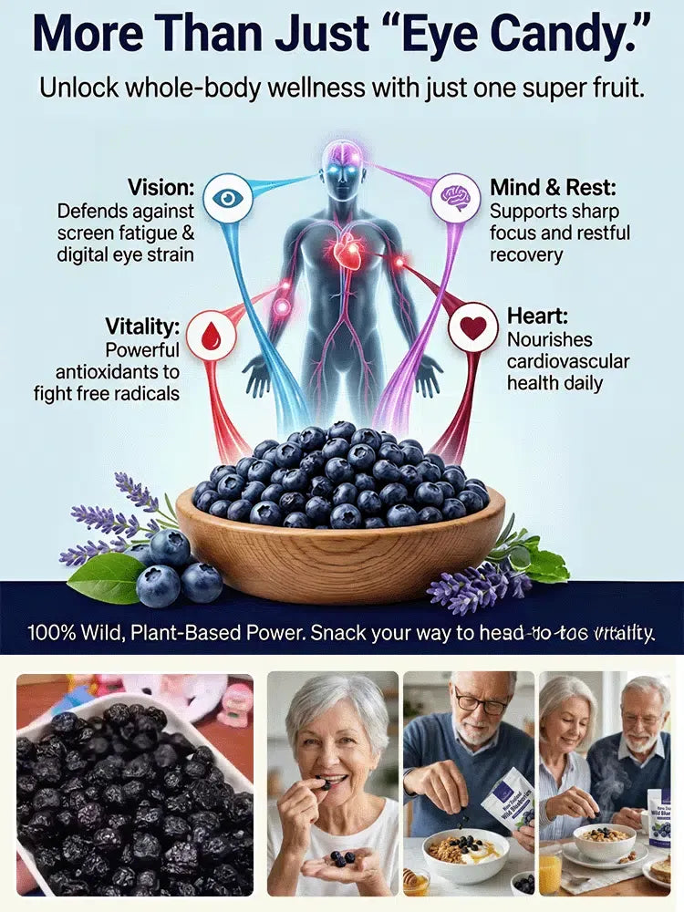 🪨[Anti-Cancer and Heart Protection] Changbai Mountain Dried Blueberries Seeds | 🔥Buy 1 Get 1 Free🔥