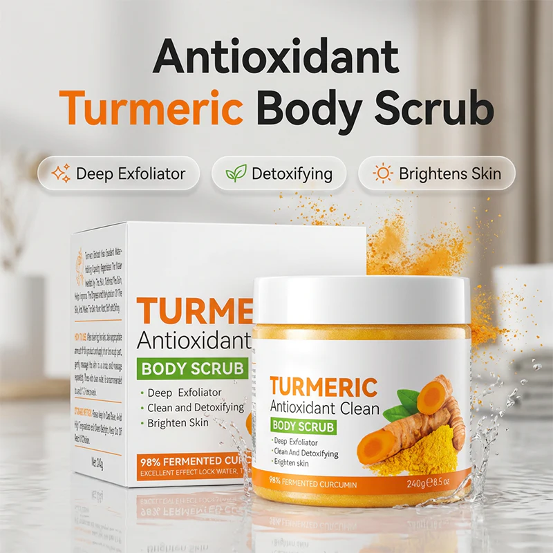 💝Deep Cleansing Turmeric & Citrus Body Scrub💧BUY 1 GET 1 FREE💧 Main image