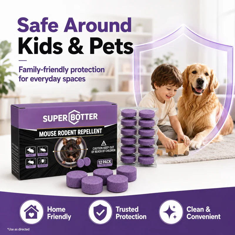 12-Pack Rodent Repellent Balls, Natural Pest Control🐭 Secondary image
