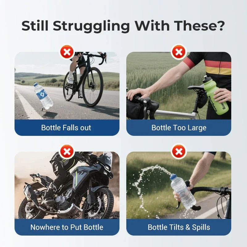 GripFlex Pro Bike Bottle Mount