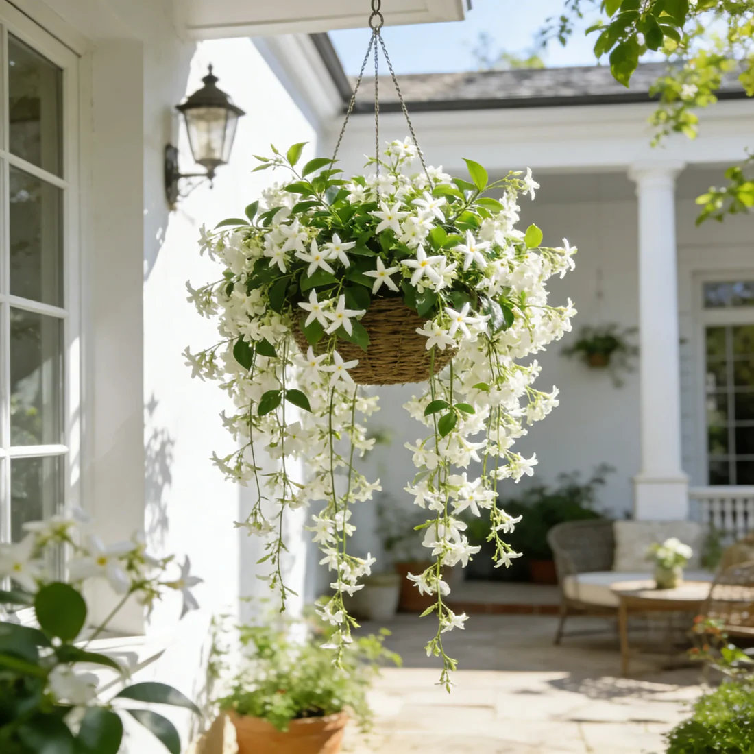 🌱BUY 1 GET 1 FREE Trailing Jasmine Seeds – Perennial Blooms & Fragrant Garden Elegance 🌸 With Plant Growth Supplement