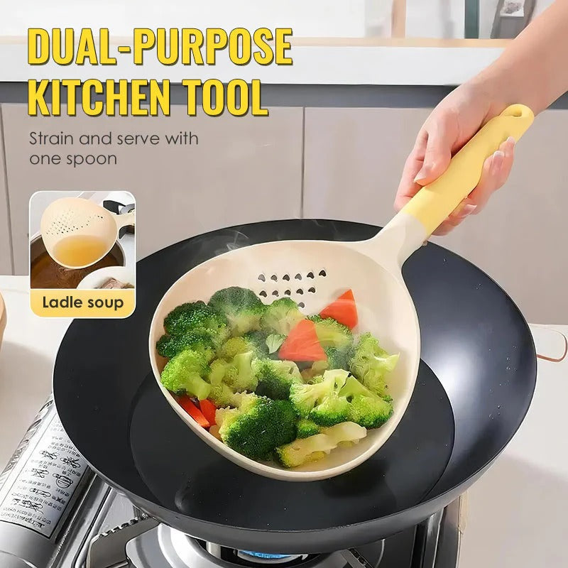✨2-IN-1 Large Capacity Serving & Straining Spoon🔍 🔥Buy 1 Get 1 Free🔥