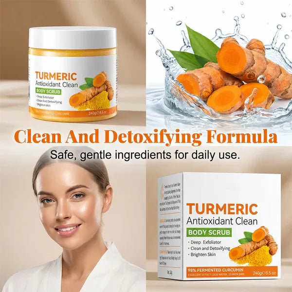 💝Deep Cleansing Turmeric & Citrus Body Scrub💧BUY 1 GET 1 FREE💧