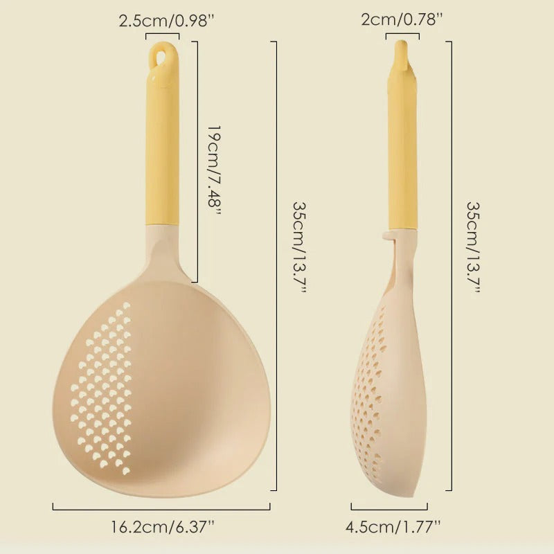 ✨2-IN-1 Large Capacity Serving & Straining Spoon🔍 🔥Buy 1 Get 1 Free🔥