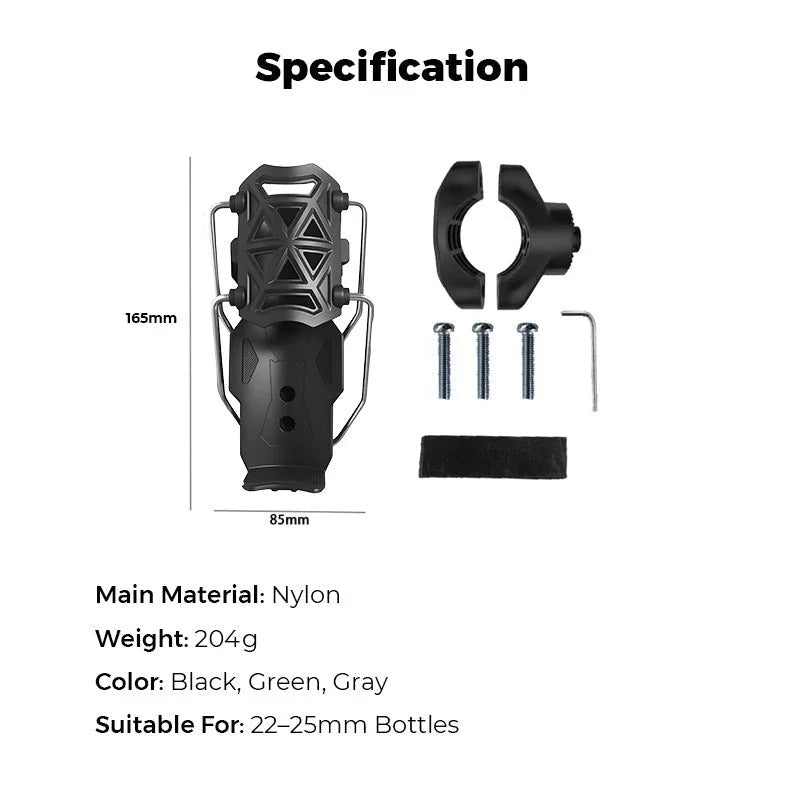 GripFlex Pro Bike Bottle Mount