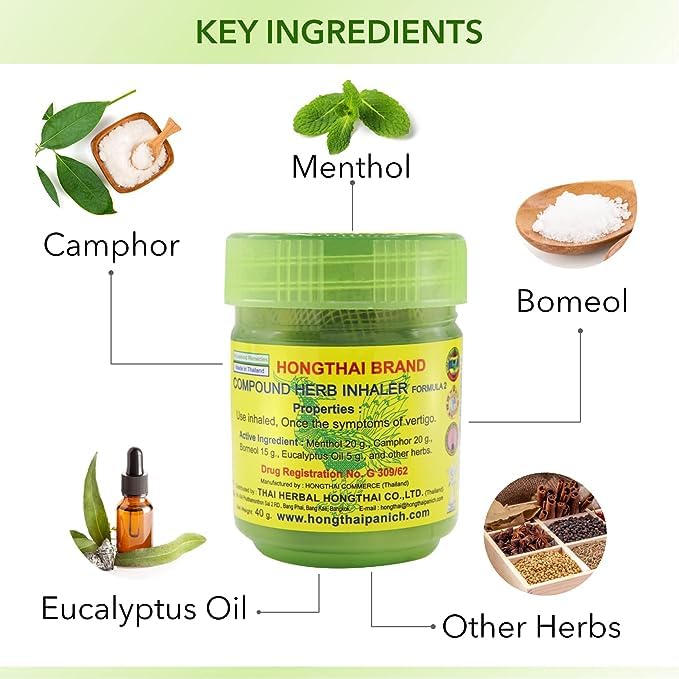 Hong Thai Traditional Herbal Inhaler