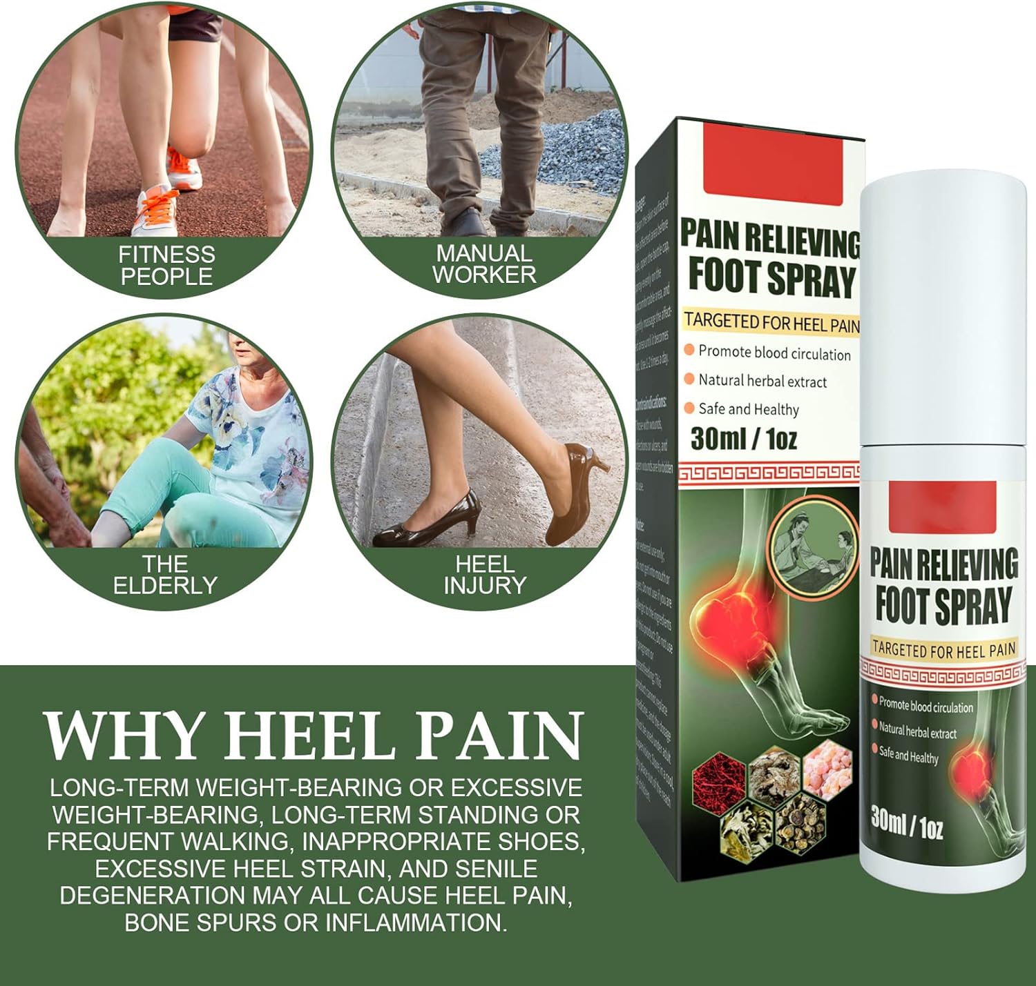 ReliefSpray™ Foot & Joint Pain Relieving Spray - (Buy 1 Get 1 Free🔥🔥) Secondary image