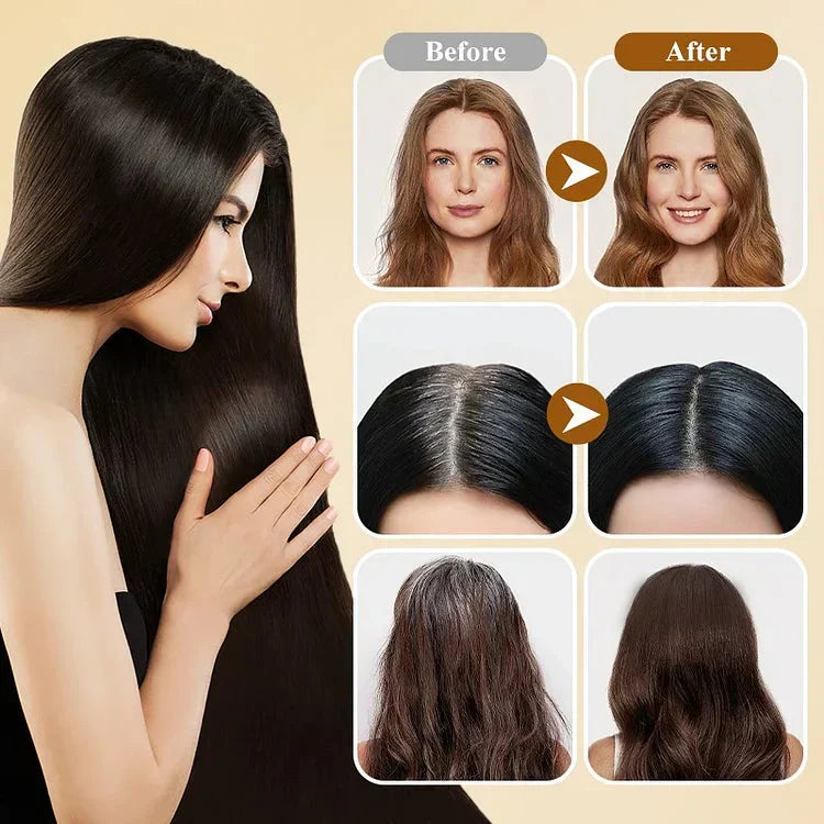 ✨Japanese Long Lasting Natural Hair Dye Shampoo 🔥 Buy 1 Get 1 Free 🔥 (Homepicksofficial)