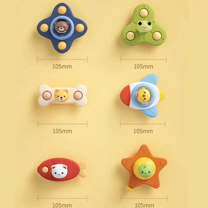 Montessori Suction Cup Spinner – Rotating Educational Toy