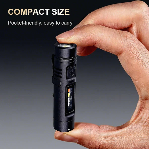 ⭐Multifunctional aluminum alloy mini flashlight
