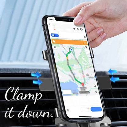 🚗 Universal car phone holder with 360° rotation