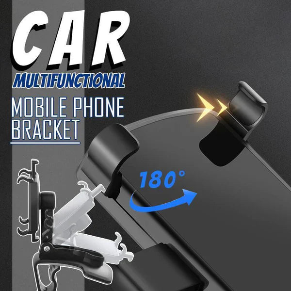 🚗 Universal car phone holder with 360° rotation