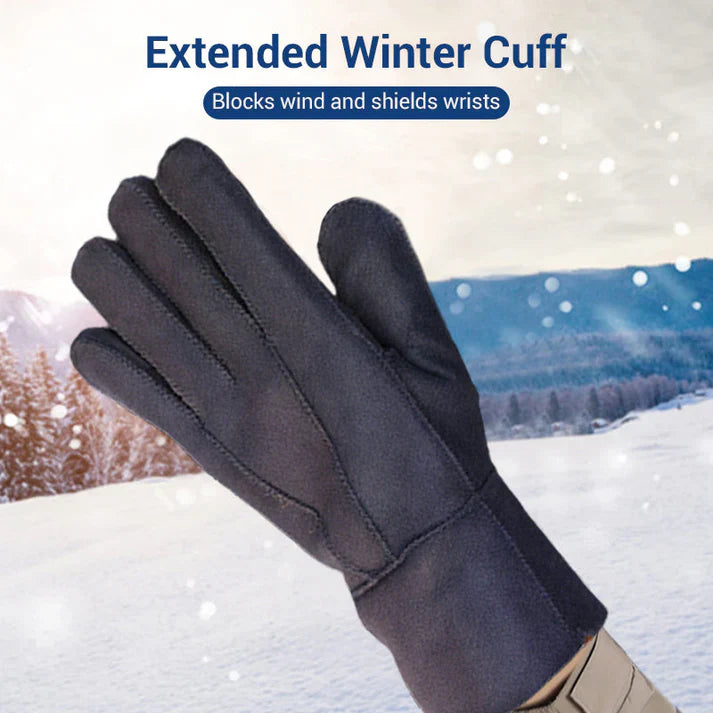 🎉50% OFF🎉Warm, soft and lined gloves with extended cuff