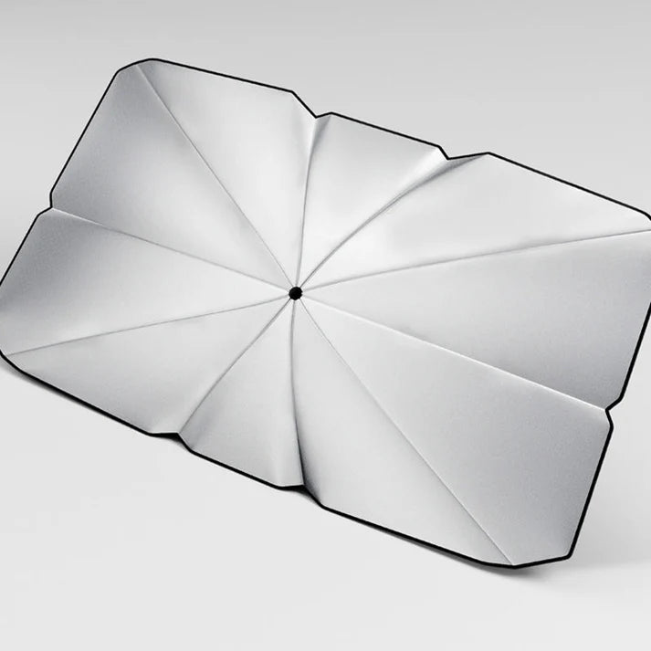 Bendable Car Windshield Sunshade Umbrella